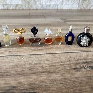 Lot of 8 Miniature Perfumes